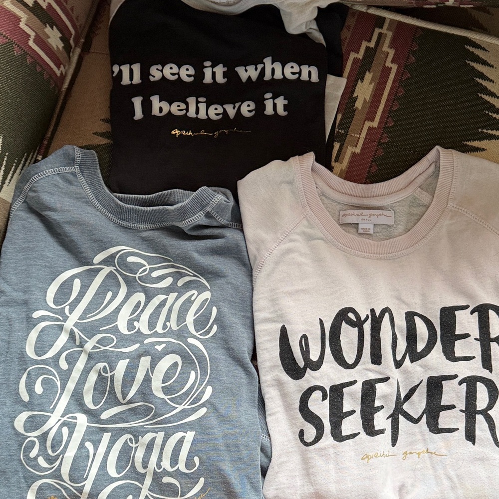 Spiritual Gangster Inspirational Trio - Black, Blue, Pink